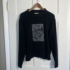 Arriety Limited Edition Patchwork Sweater Cotton Large